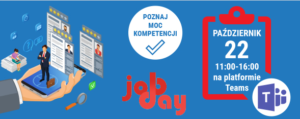 Ucz się, pracuj i rozwijaj kompetencje! Wirtualne targi pracy JobDay 2020 „Poznaj moc kompetencji ”