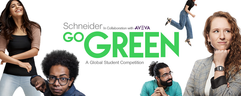 Competition for students Go Green 2022 // Schneider Electric