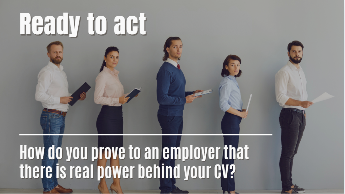 Not just a CV. How to show an employer the true strength of your skills?