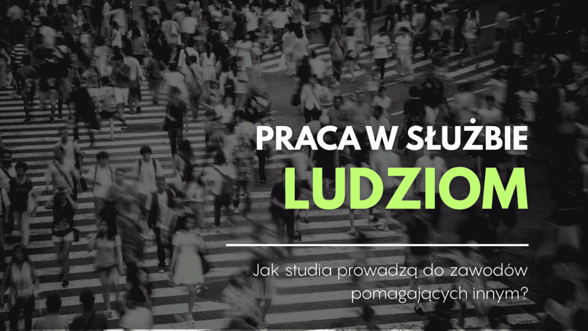 Praca w służbie ludziom – jak studia prowadzą do zawodów pomagających innym?