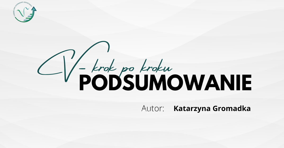 "CV - krok po kroku" - podsumowanie