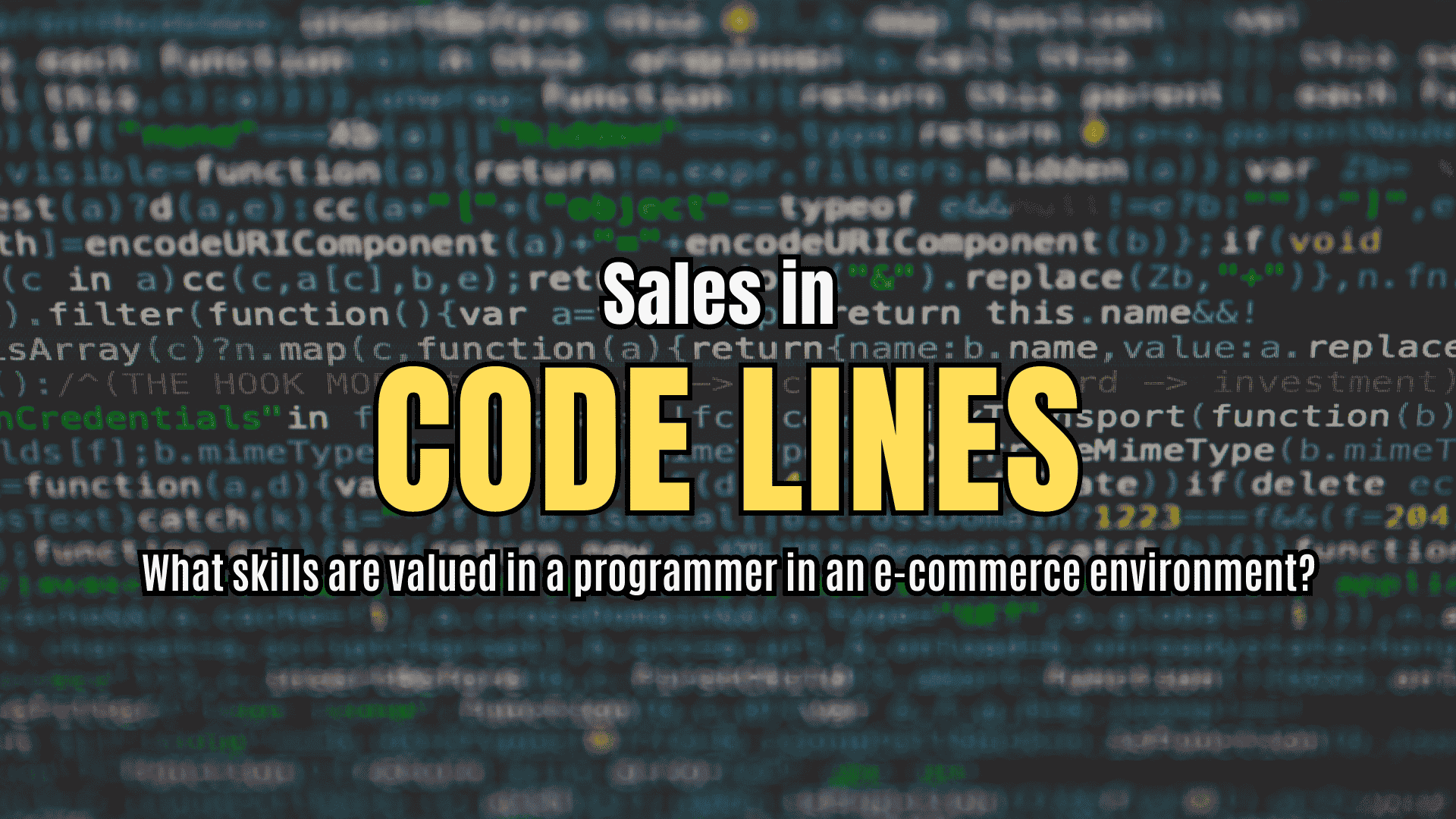 Code That Generates Revenue. What Does E-commerce Expect from a Developer in 2026?
